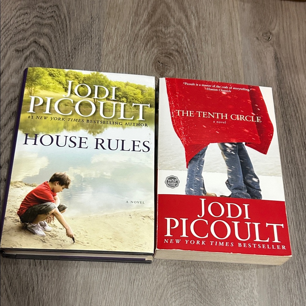Jodi Picoult Book Set - House Rules and The Tenth Circle